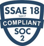 SSAE18 Type 2 SOC 2 Compliant